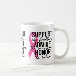 Mug Support The Fighters Amire The Survivors Breast C