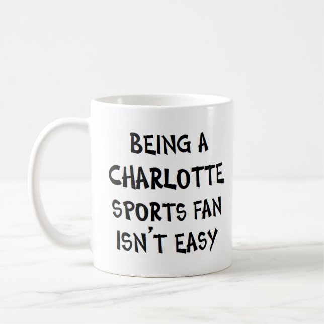 Mug supporter charlotte, étant (Gauche)