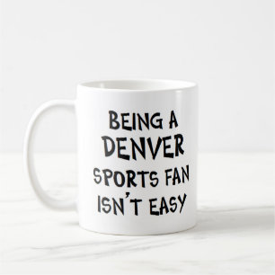 Mug supporter de denver, étant