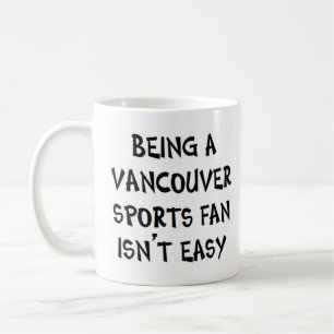 Mug supporter de sport de Vancouver, être