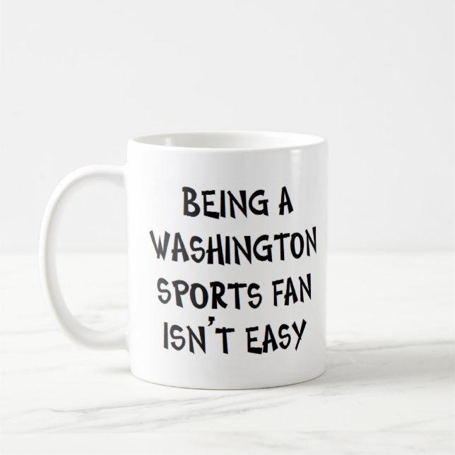 Mug supporter de Washington, être (Gauche)