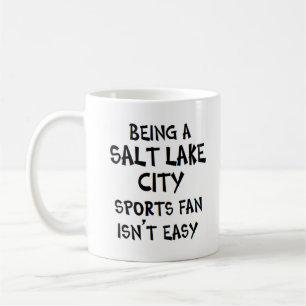 Mug supporter sportif de Salt Lake City, être