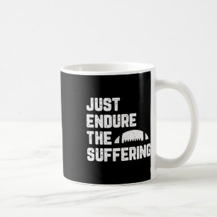 Mug Supportez simplement les souffrances Football Vint