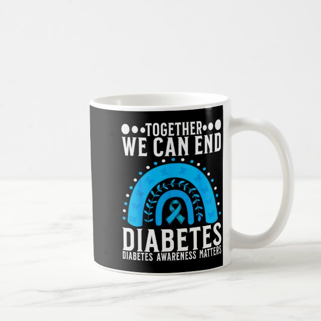 Mug Suprt Diabetes Awareness Month For Diabetes Women  (Droite)