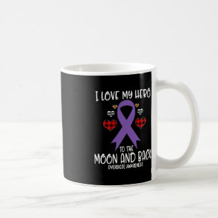 Mug Surdose de sensibilisation J'aime le héros à la lu
