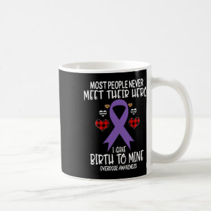 Mug Surdose de sensibilisation Maman du guerrier J'ai 
