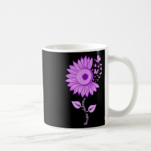 Mug Surdose de tournesol violet de papillon