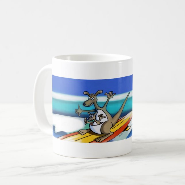 Mug Surf Australie muqueuse (Devant gauche)