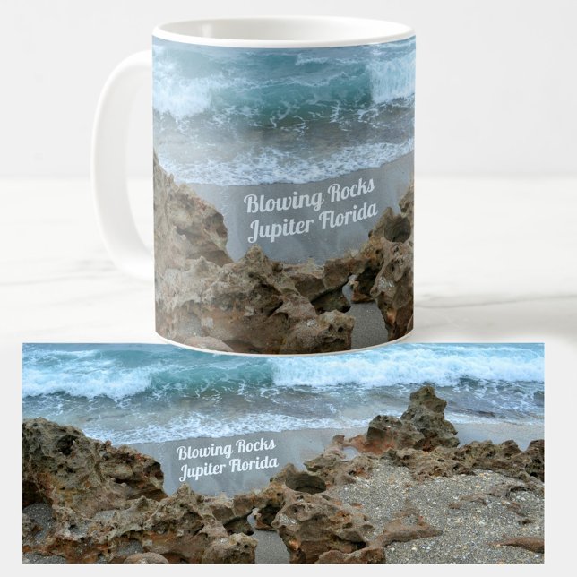 Mug Surf de plage de Jupiter (Créateur téléchargé)
