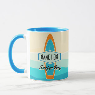 Mug Surfer sur la plage