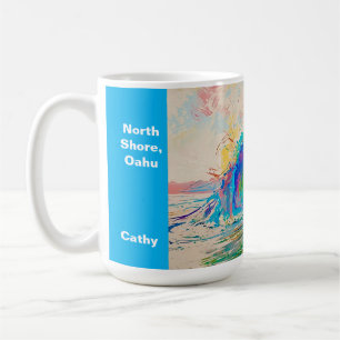 Mug Surfer sur le tonneau