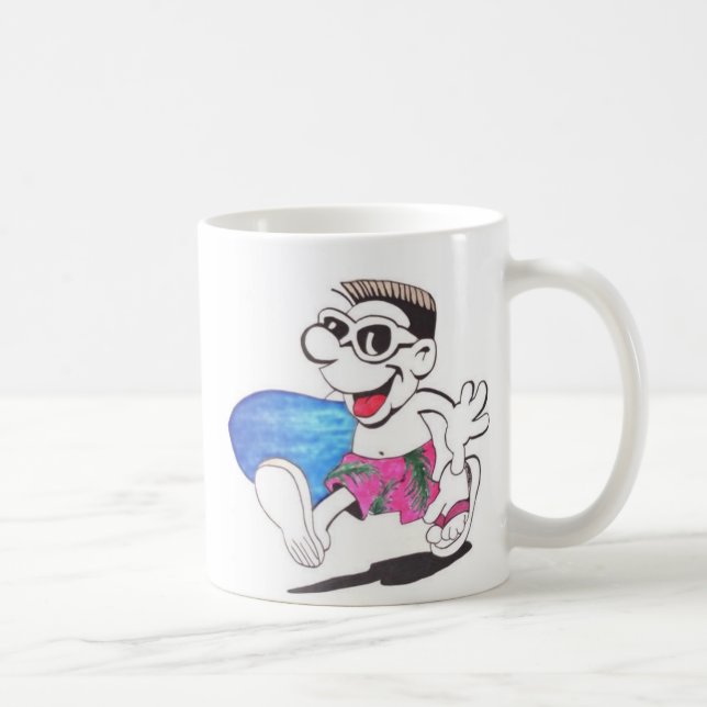 Mug surfer --type (Droite)