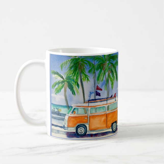 Mug Surfer Van (Gauche)