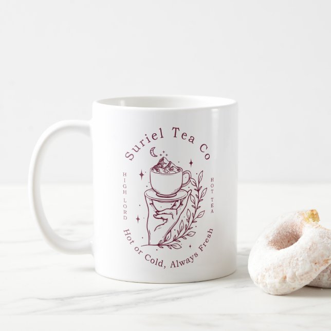 Mug Suriel Tea Co Company ACOTAR Velaris 1WH6 (Avec donut)