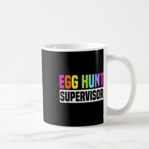 Mug Surveillant de chasse aux œufs Drôle de fête de ch