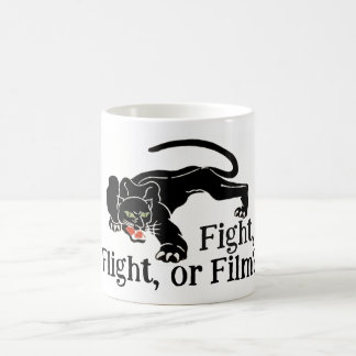 Mug Survival instinct Fight, Flight, or Film? Choices