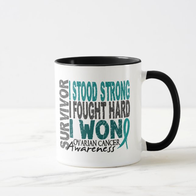 Mug Survivant 4 de Cancer ovarien (Droite)