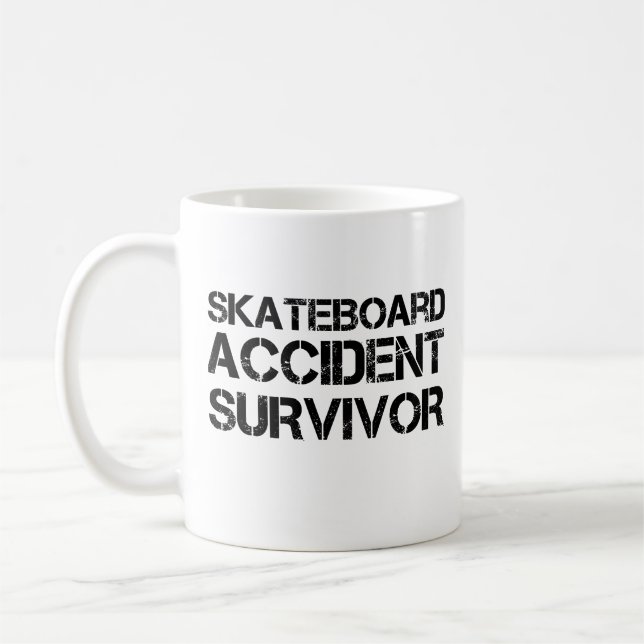 Mug Survivant de l'accident de skateboard (Gauche)