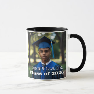 Mug Survivant de l'école de droit photo personnalisée
