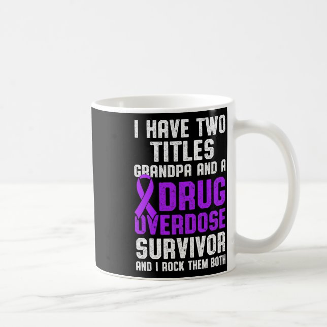 Mug Survivant du guerrier de sensibilisation à la surd (Droite)