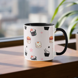 Mug Sushi ad Rice Kawaii