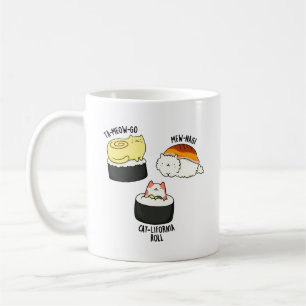 Mug Sushi Cats Funny Sushi Pun