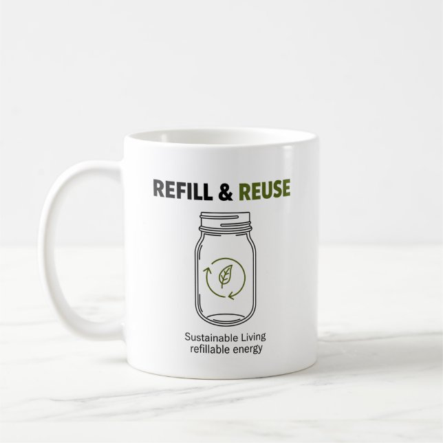 Mug Sustainable Living (Gauche)