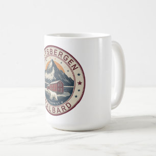 Mug Svalbard Spitsbergen Ours polaire artistique, Norv