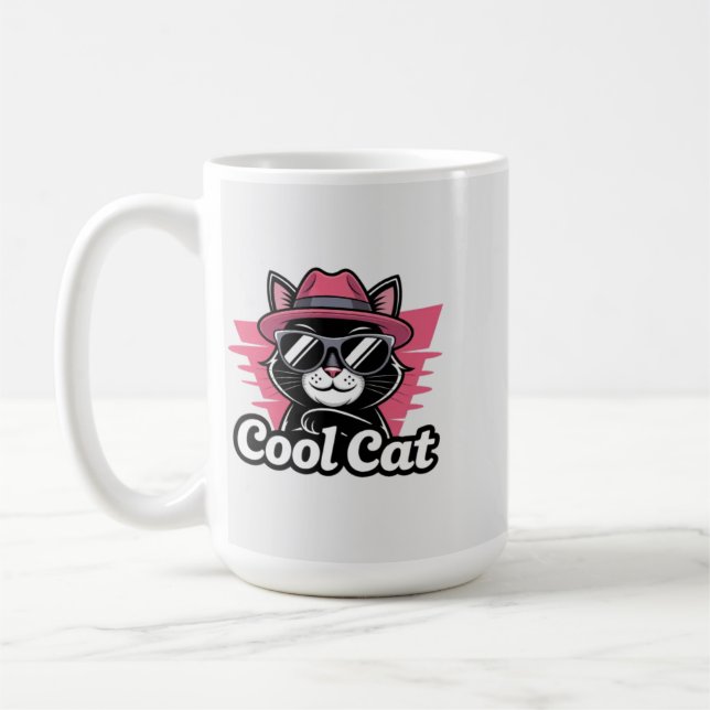 Mug Swagger du chat cool (Gauche)
