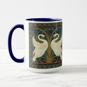 Mug Swan, Rush et Iris par Walter Crane