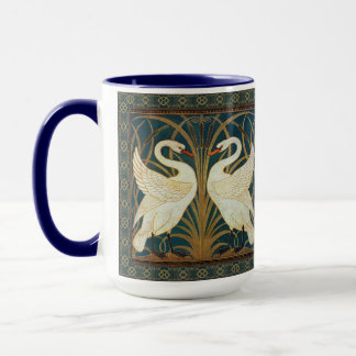 Mug Swan, Rush et Iris par Walter Crane