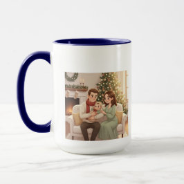 Mug Sweat à capuche personnalisé pour le premier Noël