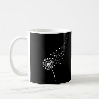 Mug Sweat - shirt à capuche blanc Dandelion