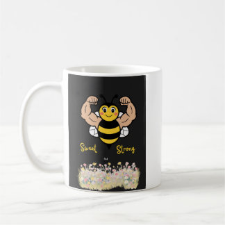 Mug Sweet but Strong – abeille mignonne