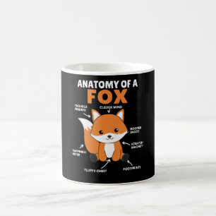 Mug Sweet Fox Explication Anatomie De Fox