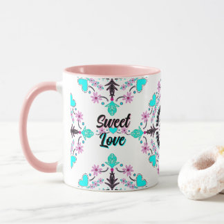 Mug Sweet Love Personnaliser le nom des amours