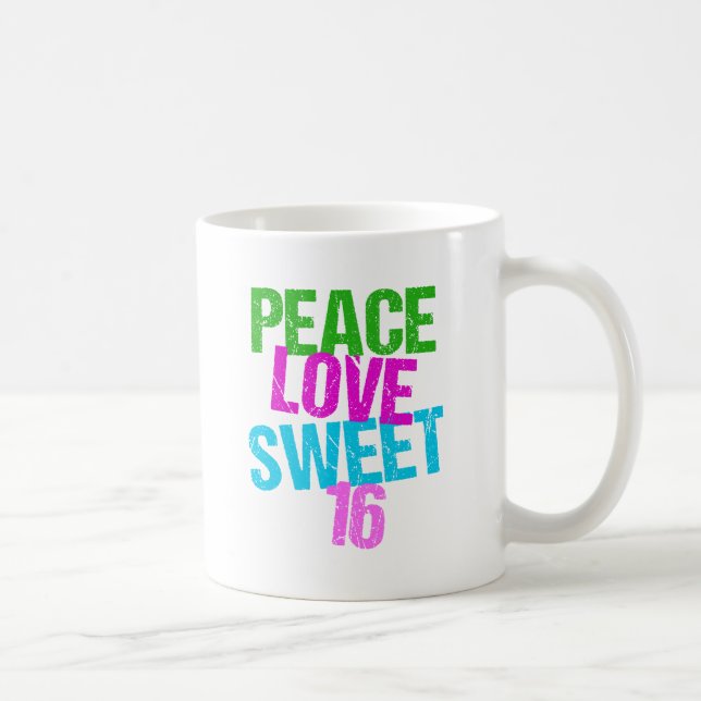 Mug Sweet sixteen Cute (Droite)