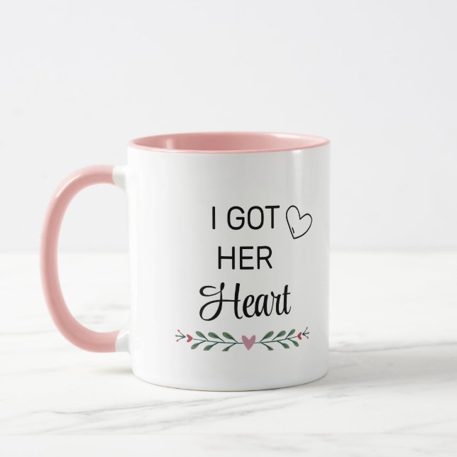 Mug Sweetheart Mug-Perfect Gift for Him or Her (Gauche)