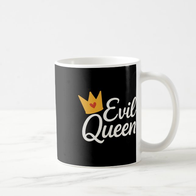 Mug Sy Evil Queen Crown drôle Costume (Droite)