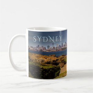 Mug Sydney Australia Skyline, de Bradleys Head