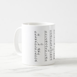 Mug Syllabe Cherokee Personnaliser