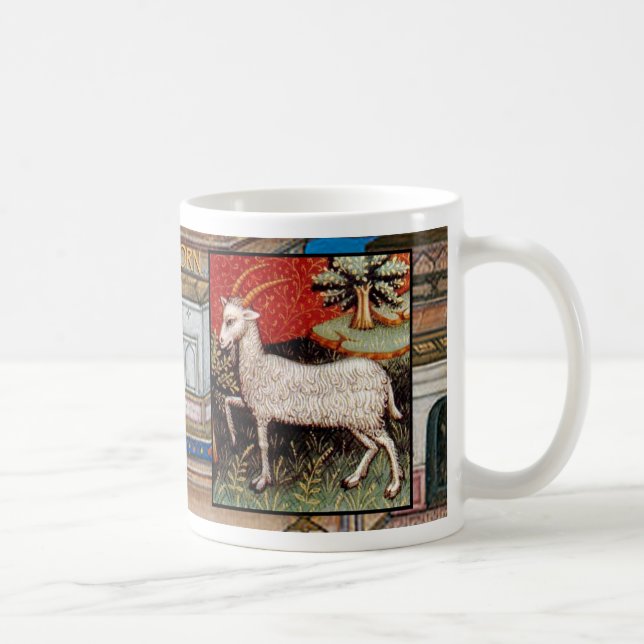 Mug SYMBOLE ANCIEN Zodiaque Capricorne Astrologie Café (Droite)