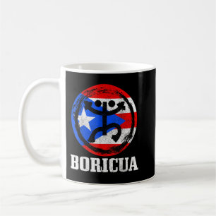 Mug Symbole Boricua Taino Coqui Porto Rico Flag Pride
