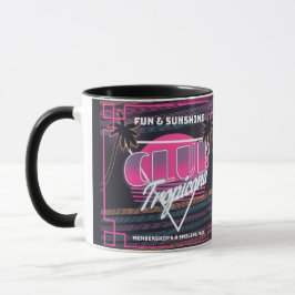 Mug Symbole Club Tropicana Neon