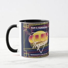 Mug Symbole Club Tropicana Neon