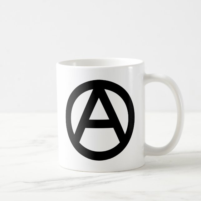 Mug Symbole d'anarchie (Droite)