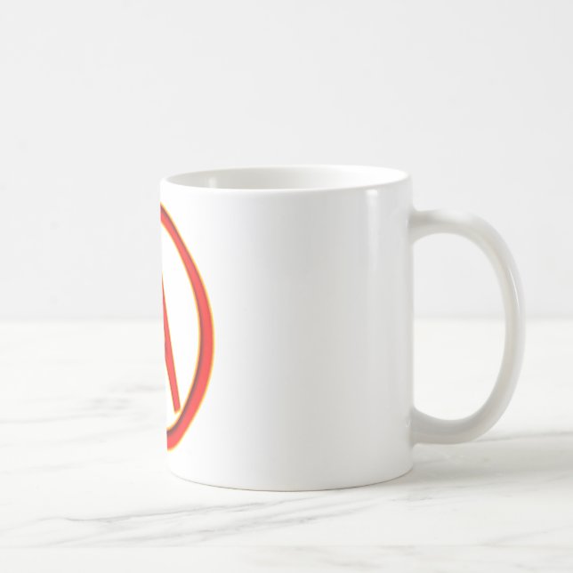 Mug Symbole d'athéisme (Droite)