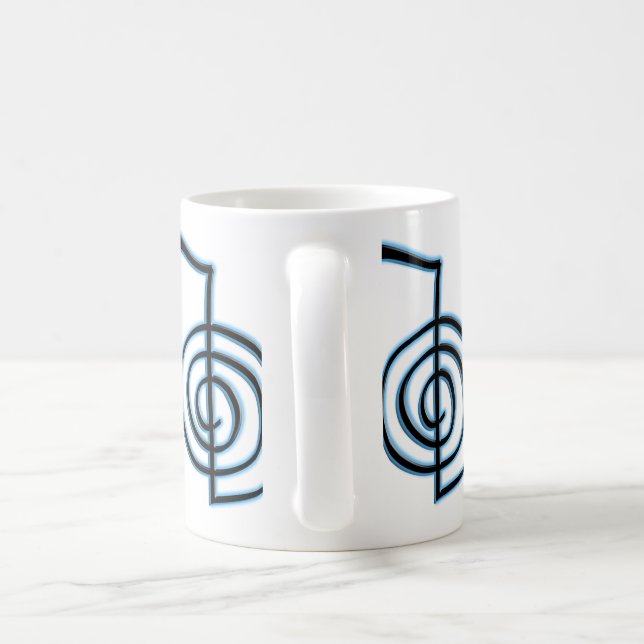 Mug Symbole de Cho Ku Rei Reiki (Poignée)