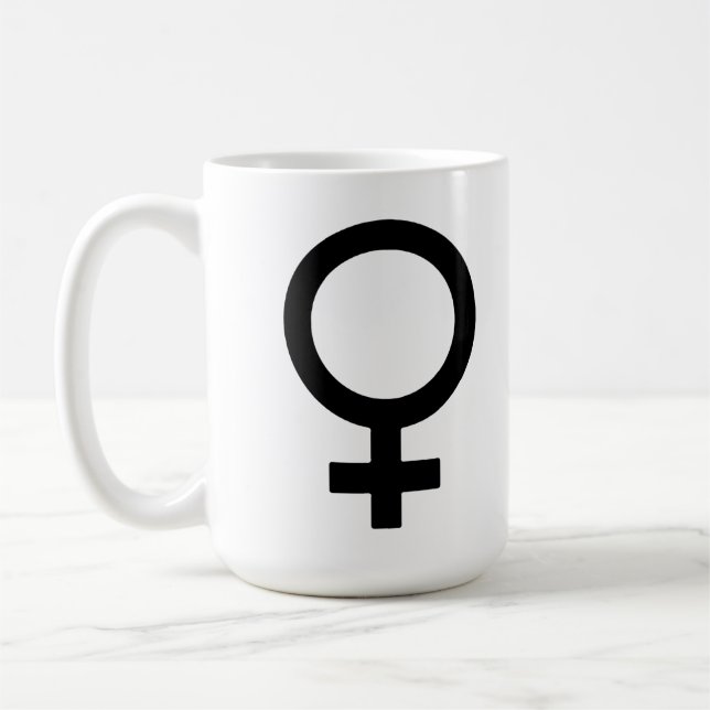 Mug Symbole de genre féminin (Gauche)