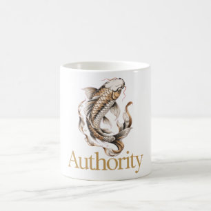 Mug Symbole de koi japonais d'autorité pour la confian